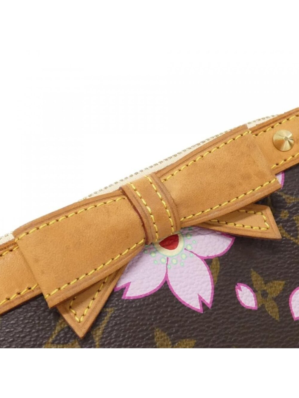 Louis Vuitton Monogram Cherry Blossom Pochette Pouch - Picture 4 of 9